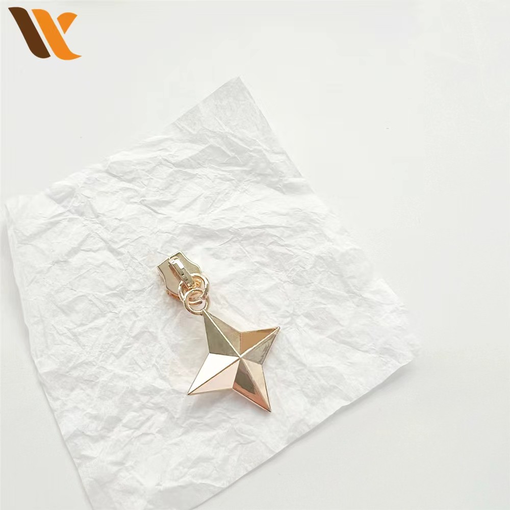 Wholesale Star Shape Metal Zipper Puller 2