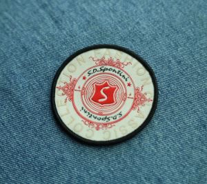 Custom Woven Patch z logotipom