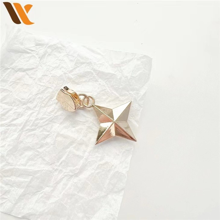 Wholesale Star Shape Metal Zipper Puller